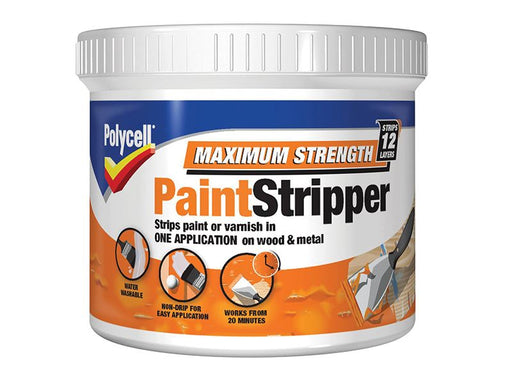 Polycell Maximum Strength Paint Stripper 500ml Polycell - Dynamic Drive