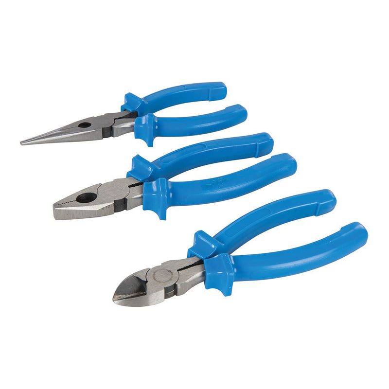 Silverline Pliers Set 3pce 160mm Silverline - Dynamic Drive