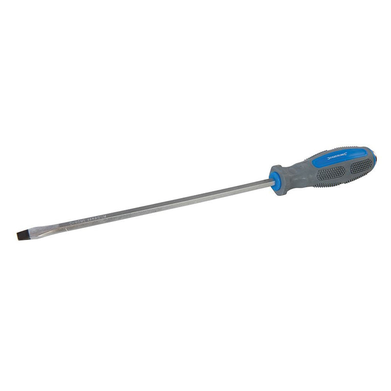 Silverline Hammer-Through Screwdriver Slotted 8 x 250mm Silverline - Dynamic Drive