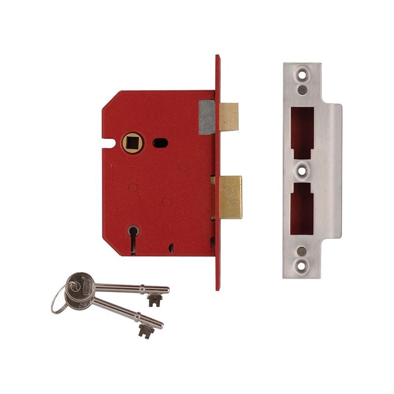 Union 2201 5 Lever Mortice Sashlock Brass Finish 77.5mm 3in Box UNION - Dynamic Drive