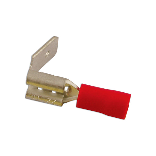 Connect Red Piggyback Terminal 6.3mm 100pc 30149 Tool Connection - Dynamic Drive