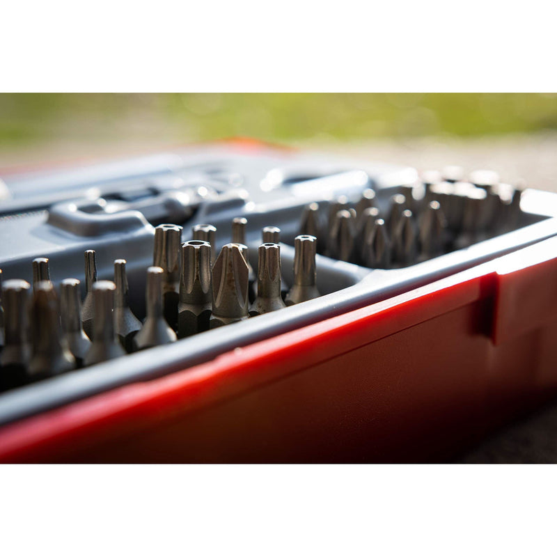 Teng Tools Ratcheting Screwdriver Bit Set TT1 74 Pieces Teng Tools - Dynamic Drive