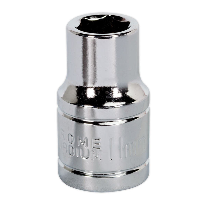 Seigen by Sealey WallDrive Socket 11mm 1/2"Sq Drive S0649 Seigen by Sealey  - Dynamic Drive