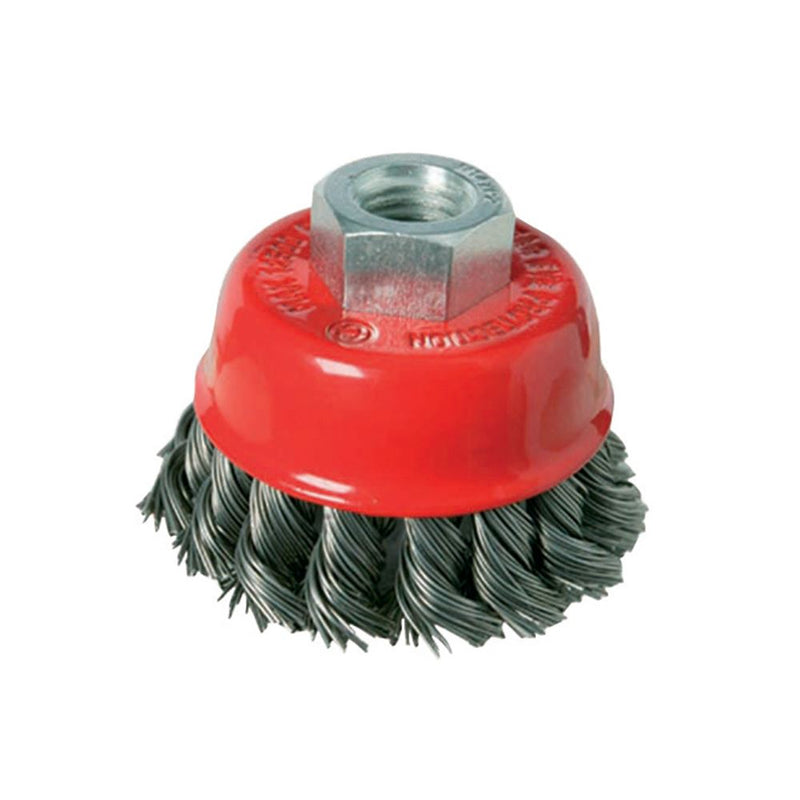 Silverline Steel Twist-Knot Bowl Cup 65mm Silverline - Dynamic Drive