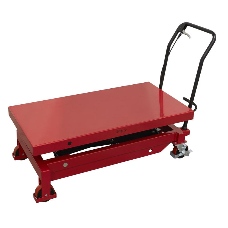 Sealey 700kg Capacity EV Battery Lift/Hydraulic Platform Truck High Lift EVBT700 Sealey - Dynamic Drive