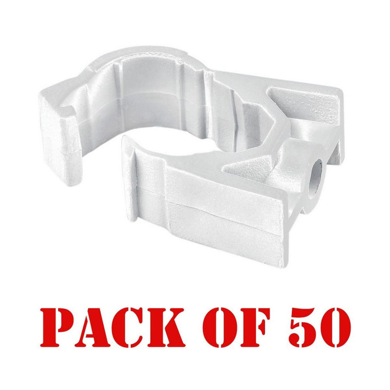 Hep2O Saddle Pipe Clip Pack - 15mm Size (50 Pack) for Caravan / Motorhomes Hep2O - Dynamic Drive