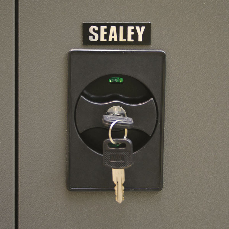 Sealey Floor Cabinet 4 Shelf 2 Door SC01 Sealey - Dynamic Drive