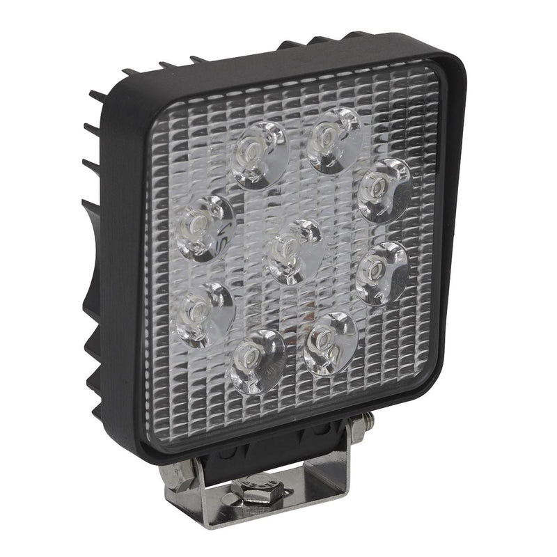 Sealey Square Worklight with Mounting Bracket 27W SMD LED LED3S Sealey - Dynamic Drive