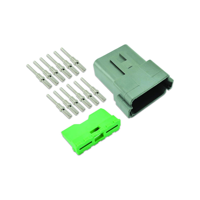 Connect Deutsch 12 Pin Receptacle Connector Kit 14pc 37509 Tool Connection - Dynamic Drive
