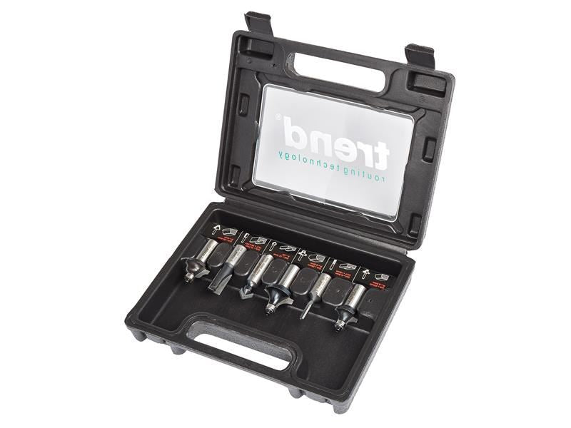 Trend 1/2in Router Cutter Set, 6 Piece Trend - Dynamic Drive