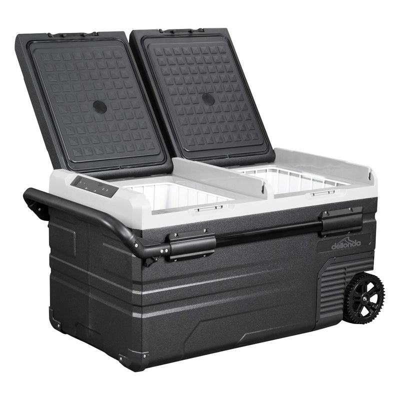 Dellonda Portable Fridge Freezer/Cool Box with LED Display 75L DL127 Dellonda - Dynamic Drive