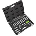 Siegen Siegen Extending Ratchet Socket Set 3/8"Sq Drive 34pc S01287 Siegen - Dynamic Drive