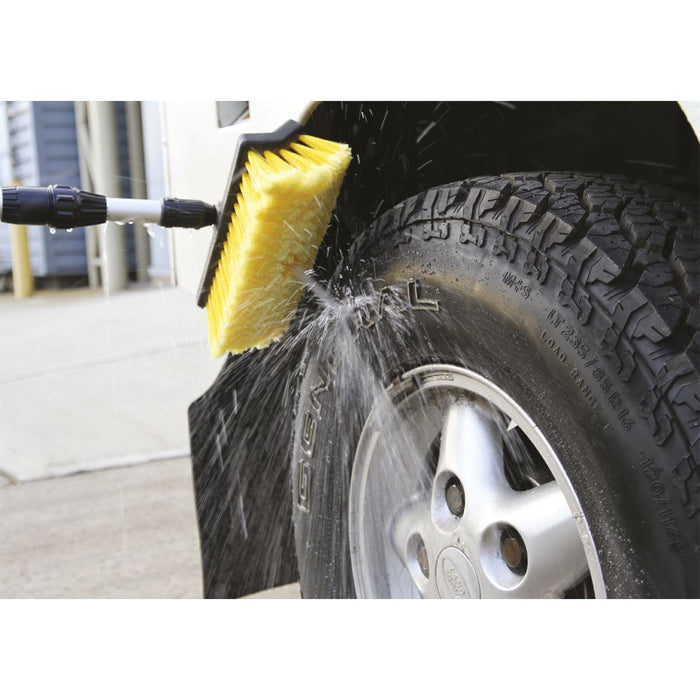 Sealey Large Angled Flo-Thru Brush with 1.7m Telescopic Handle CC50 Sealey - Dynamic Drive