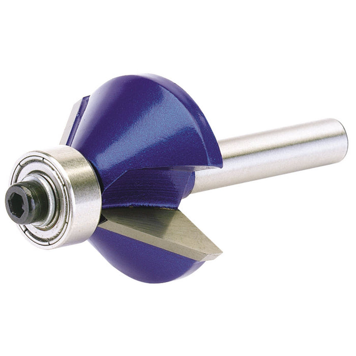 Draper TCT Router Bit, 1/4" Chamfering, 30mm x 45&deg; 75340 Draper - Dynamic Drive