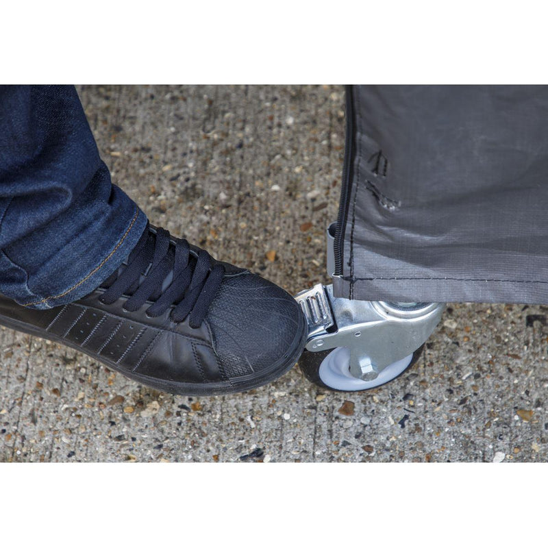 Sealey Extending Steel Garage Extension 2.5 x 4.5 x 2.5m FGE01 Sealey - Dynamic Drive