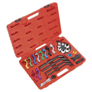 Sealey Fuel & Air Conditioning Disconnection Tool Kit 27pc VS0557 Sealey - Dynamic Drive