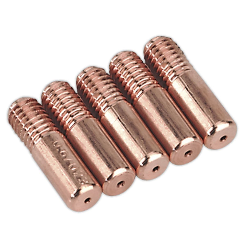 Sealey Contact Tip 0.8mm TB14 Pack of 5 MIG952 Sealey  - Dynamic Drive