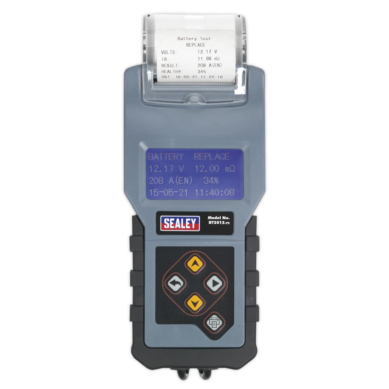 Sealey Digital Battery & Alternator Tester with Printer 12V BT2012 Sealey - Dynamic Drive