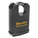 Sealey Steel Body Padlock Shrouded Shackle 61mm PL503S Sealey - Dynamic Drive