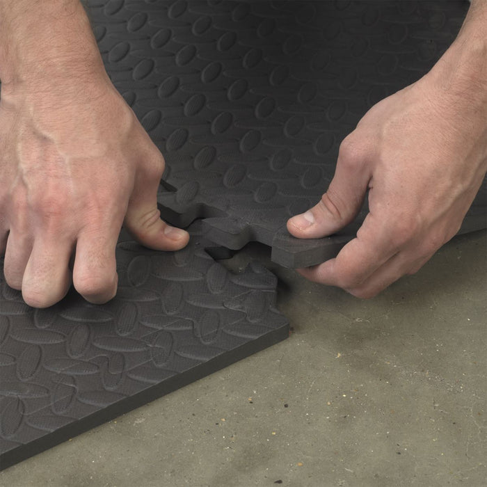 Sealey Interlocking EVA Foam Workshop Mat Set 1200 x 1800mm MIC1218 Sealey - Dynamic Drive