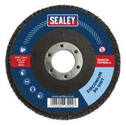 Sealey Flap Disc Zirconium115mm22mm Bore 80Grit FD11580 Sealey - Dynamic Drive