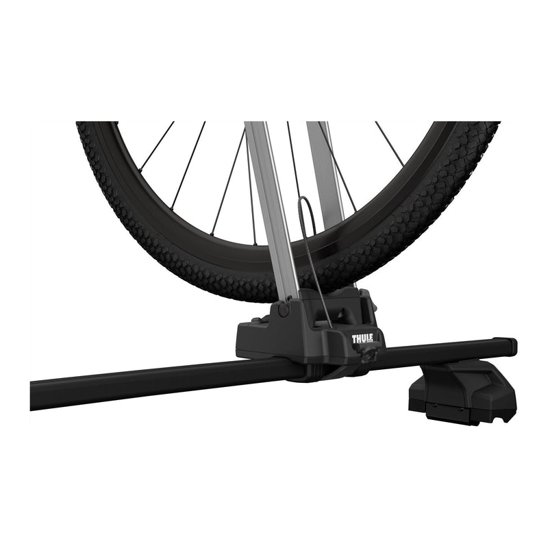 Thule Front Wheel Holder front wheel holder roof bike rack aluminium Roof Bike Rack Thule - Dynamic Drive