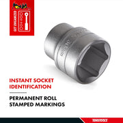 Teng Tools 1/2" Socket 6 pt Metric 23mm Teng Tools - Dynamic Drive