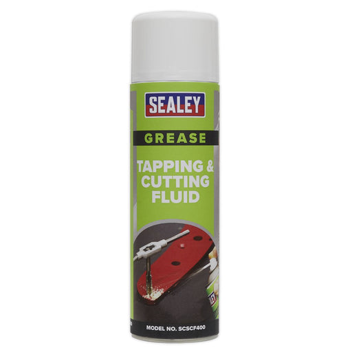 Sealey Tapping and Cutting Fluid Spray 500ml Drilling Reaming Engineers Sealey  - Dynamic Drive