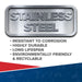 Sealey Stainless Steel External Corner Trowel with Rubber Handle 120 x 60mm Sealey - Dynamic Drive