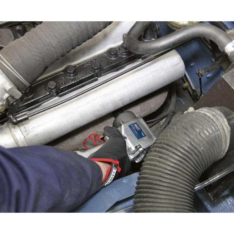 Sealey Air Impact Wrench 1/2Inchsq Drive Compact - Twin Hamm Sealey - Dynamic Drive