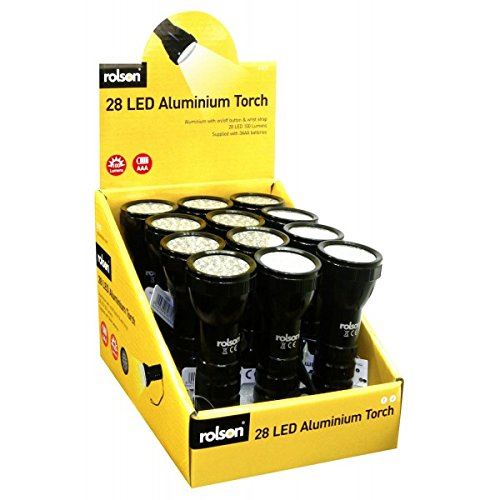 Rolson 28 Led Aluminium Torch 61671 Rolson - Dynamic Drive