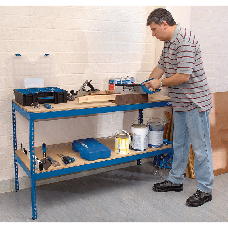 Draper Steel Workbench, 1800 x 600 x 900mm 24913 Draper - Dynamic Drive