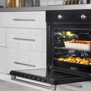 Baridi Integrated Fan-Assisted Electric Oven 60cm 55L Capacity - Black Baridi - Dynamic Drive