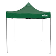 Dellonda 2x2m Pop-Up Gazebo Heavy Duty with Carry Bag - Dark Green Dellonda - Dynamic Drive