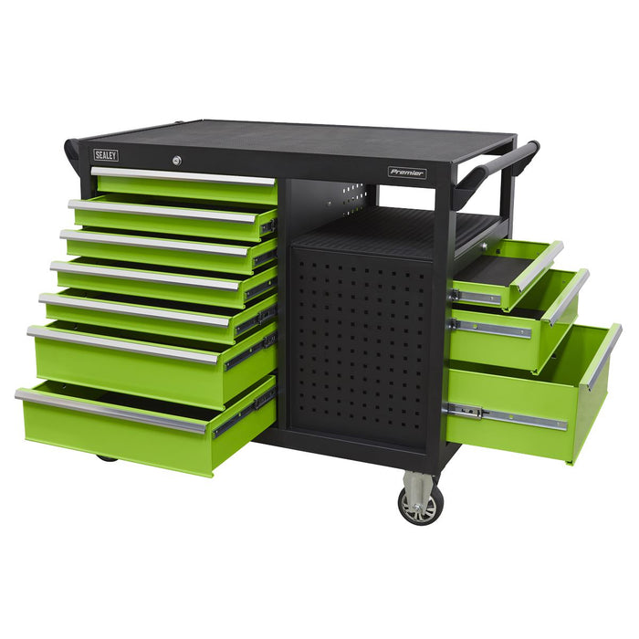 Sealey Mobile Workstation 10 Drawer 1140mm AP45MWS Sealey - Dynamic Drive