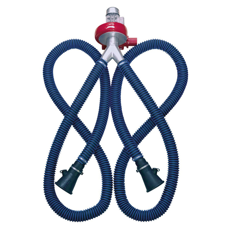 Sealey Exhaust Fume Extraction System 230V 370W Twin Duct EFS102 Sealey - Dynamic Drive