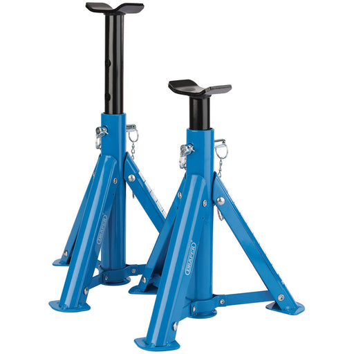 Draper Folding Axle Stands, 2 Tonne (Pair) 55319 Draper - Dynamic Drive
