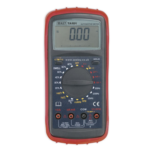 Sealey Digital Automotive Analyser 12-Function TA101 Sealey - Dynamic Drive
