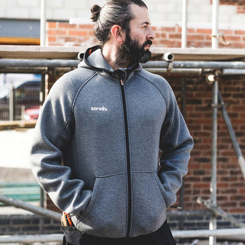 Scruffs Trade Air-Layer Hoodie Charcoal L Scruffs - Dynamic Drive