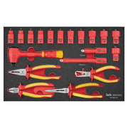 Teng Tools Insulated Socket & Pliers Set FOAM3 19 Pieces Teng Tools - Dynamic Drive