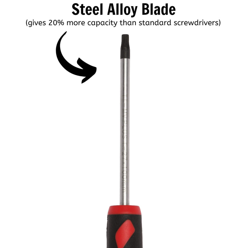 Teng Tools TX Screwdriver TX27 x 100mm L Teng Tools - Dynamic Drive