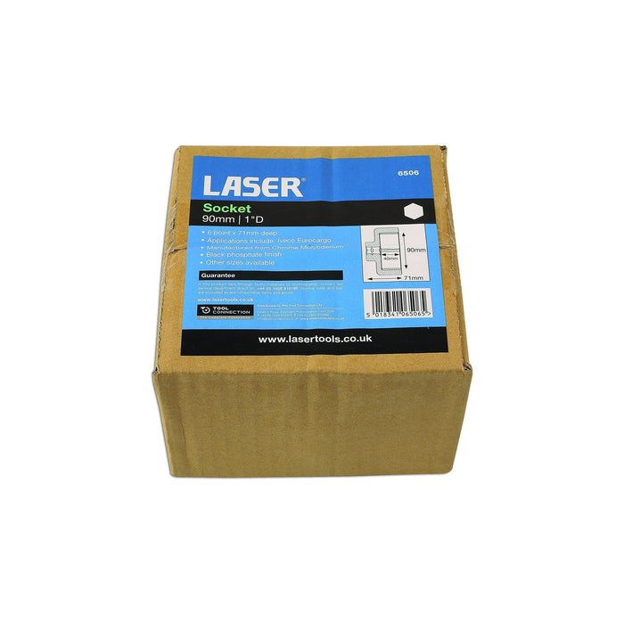 Laser Socket 1"D 90mm 6506 Laser - Dynamic Drive