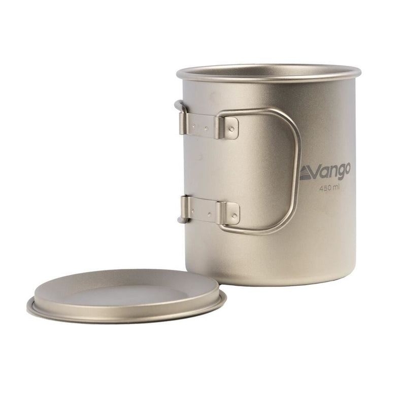 Vango Titanium Single Walled 450ml Mug Titanium Vango - Dynamic Drive