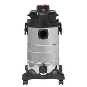 Sealey Vacuum Cleaner (Low Noise) Wet & Dry 30L 1000W/230V PC30LN Sealey - Dynamic Drive