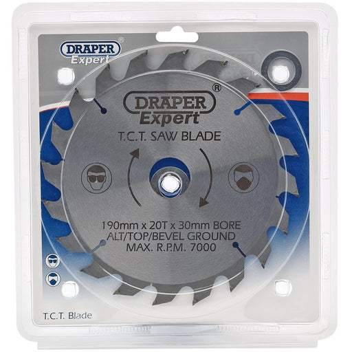 Draper Expert TCT Saw Blade, 315 x 30mm, 30T 09493 Draper - Dynamic Drive