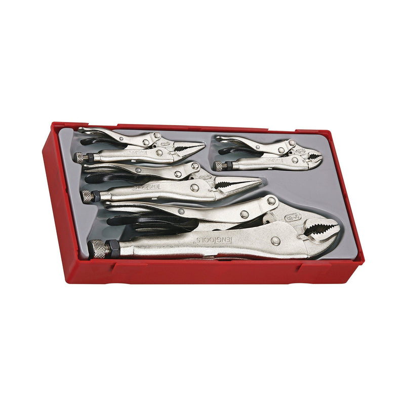 Teng Tools Power Grip Plier Set TT1 5 Pieces Teng Tools - Dynamic Drive