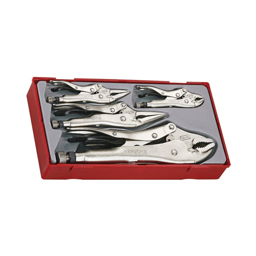 Teng Tools Power Grip Plier Set TT1 5 Pieces Teng Tools - Dynamic Drive