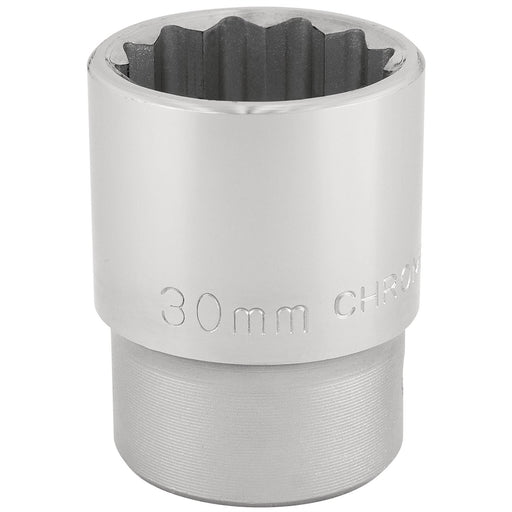 Draper 12 Point Socket, 3/4" Sq. Dr., 30mm 16698 Draper - Dynamic Drive