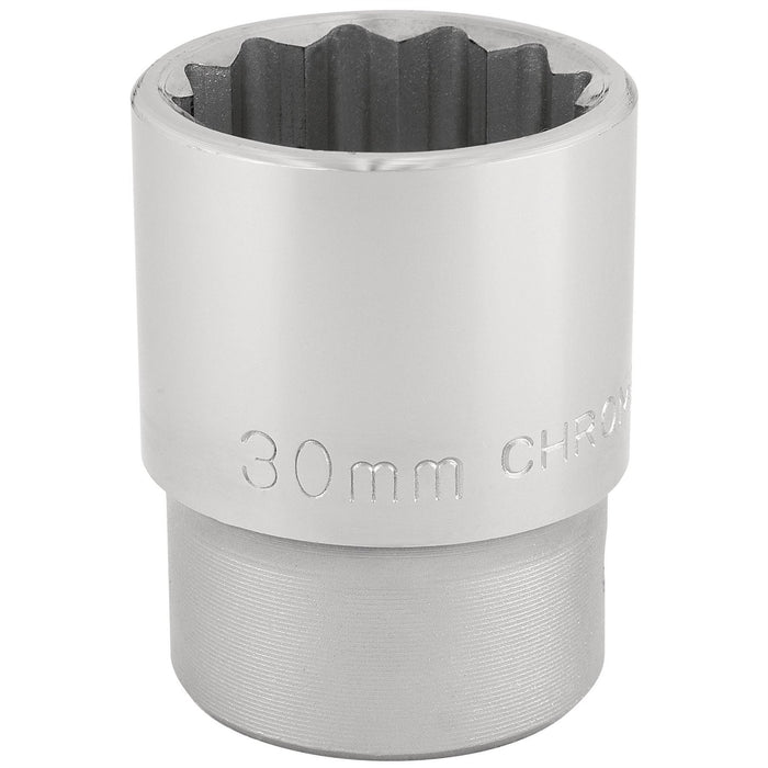 Draper 12 Point Socket, 3/4" Sq. Dr., 30mm 16698 Draper - Dynamic Drive