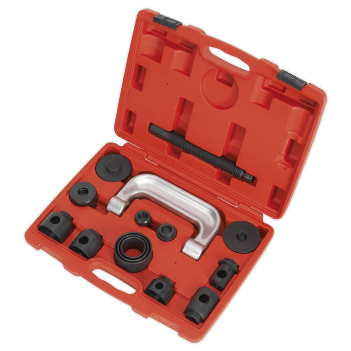 Sealey Lower Ball Joint Remover/Installer 14pc Mercedes Renault VS1274 Sealey - Dynamic Drive